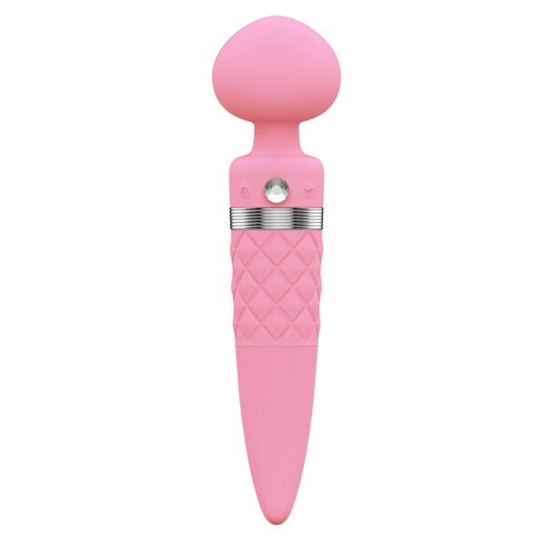 Pillow Talk Sultry Massagestav og Vibrator med Varmefunktion og Swarovski Krystal