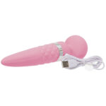 Pillow Talk Sultry Massagestav og Vibrator med Varmefunktion og Swarovski Krystal