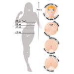 Fire Lolitadukker med rødt hår