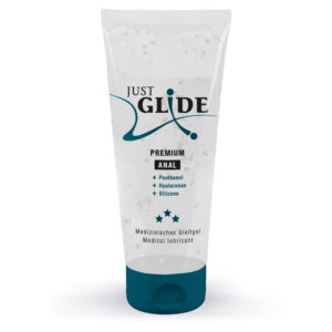 Just Glide Premium Anal Glidecreme med Panthenol og Hyaluronsyre