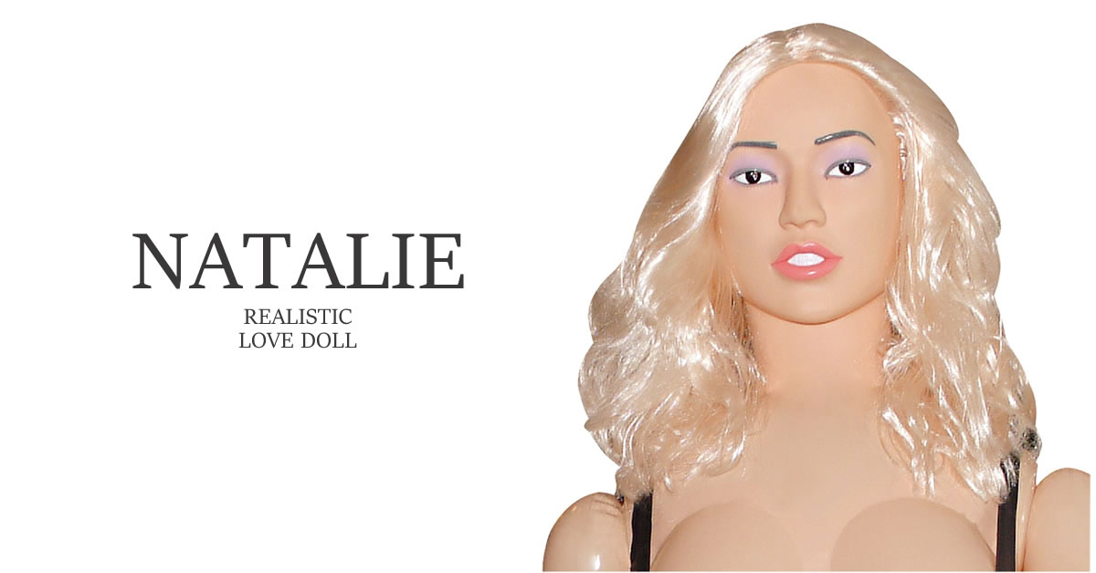Natalie Love Doll Lolitadukke med 3D ansigt