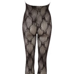 Bundløs Blonde Catsuit med fri bryst