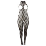 Bundløs Blonde Catsuit med fri bryst