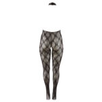 Bundløs Blonde Catsuit med fri bryst