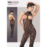Bundløs Blonde Catsuit med fri bryst