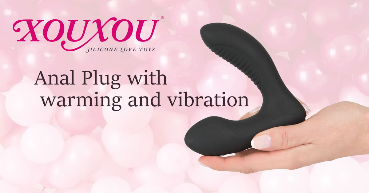 XOUXOU Anal Plug med Vibrator og Varme