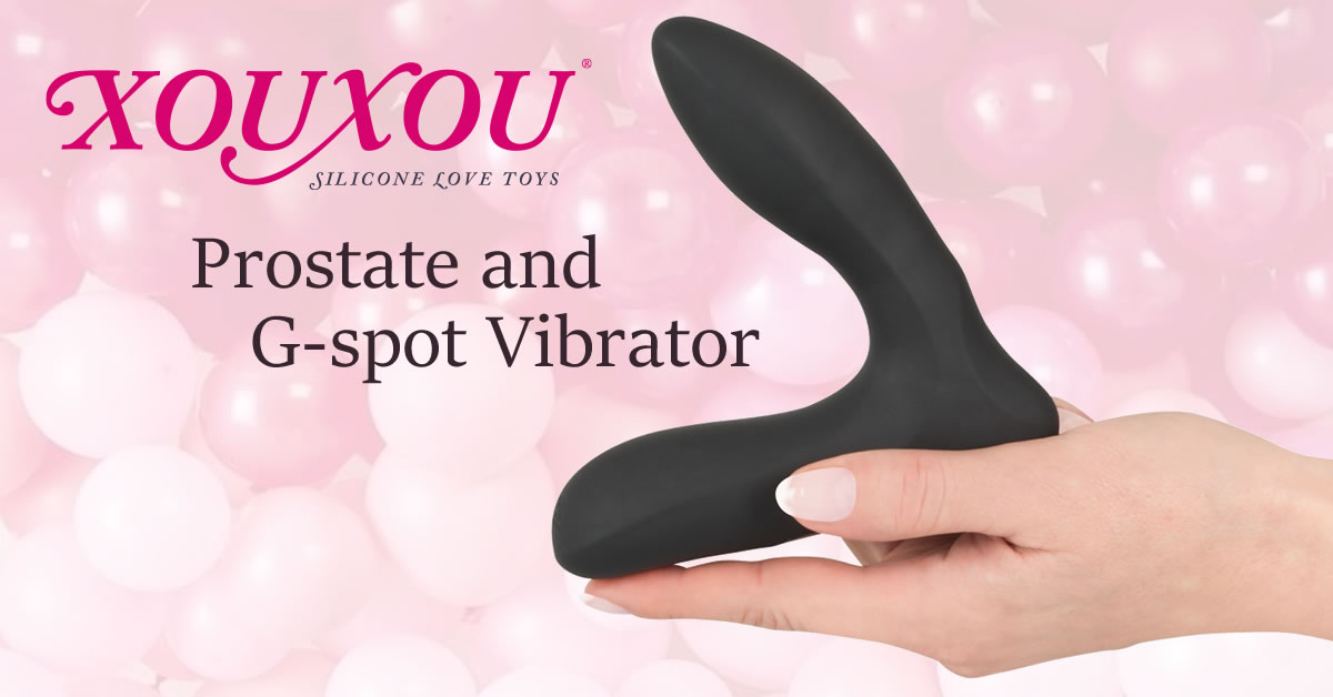 XOUXOU Oppustelig Prostata Anal Plug med Vibrator