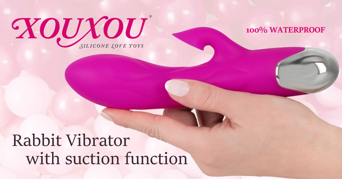 XOUXOU Rabbit Vibrator med klitoris suger