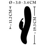 XOUXOU Rabbit Vibrator med Pirrestrøm
