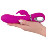 XOUXOU Rabbit Vibrator med Silikoneovertræk