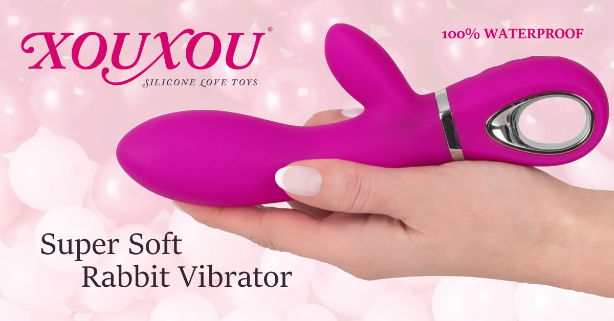 XOUXOU Super Soft Silikone Rabbit Vibrator