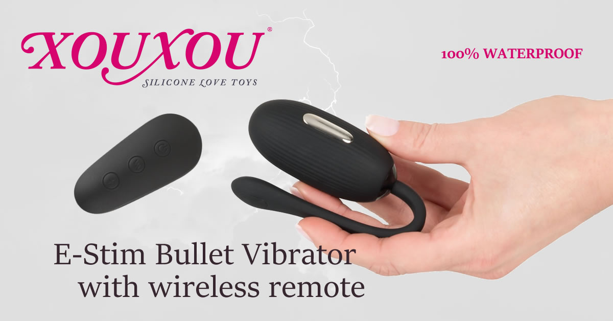XOUXOU Vibrator æg med Pirrestrøm og Trådløs Fjernbetjening