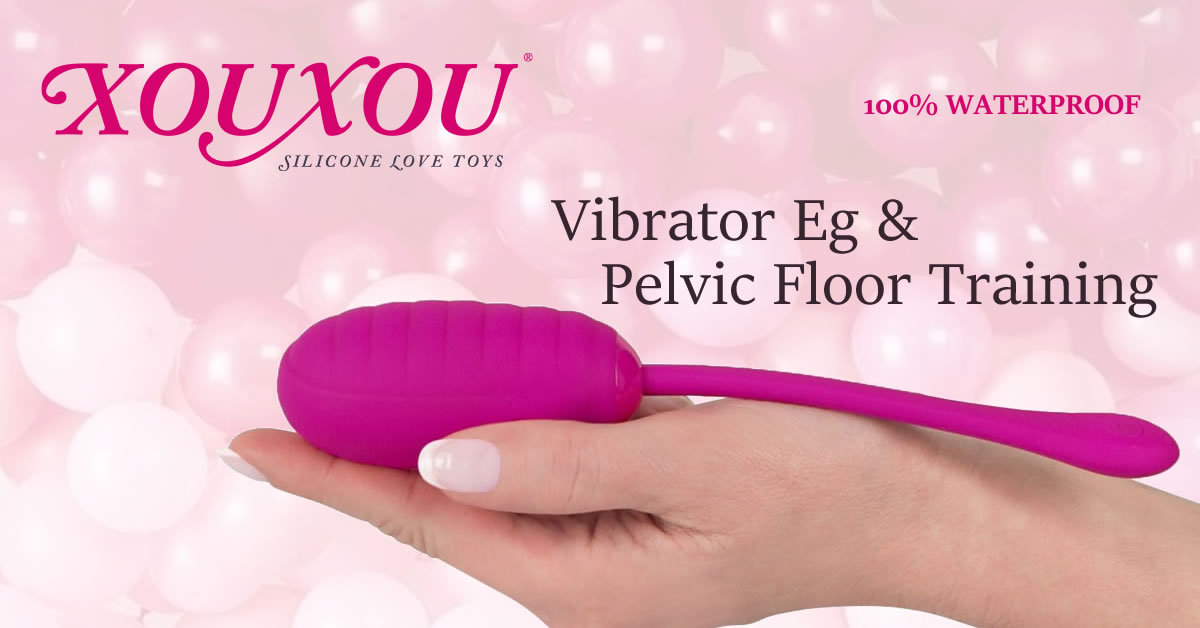 XOUXOU Vibrator æg og Bækkenbundskugle