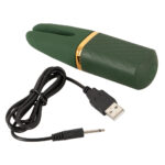 Emerald Love Luxurious Split Tip Lay-On Vibrator