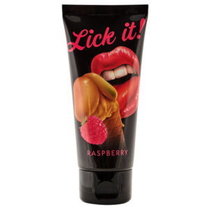 Lick-It Glidecreme med Hindbær Aroma