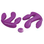3some Total Ecstasy Anal, Vaginal og Klitoris vibrator