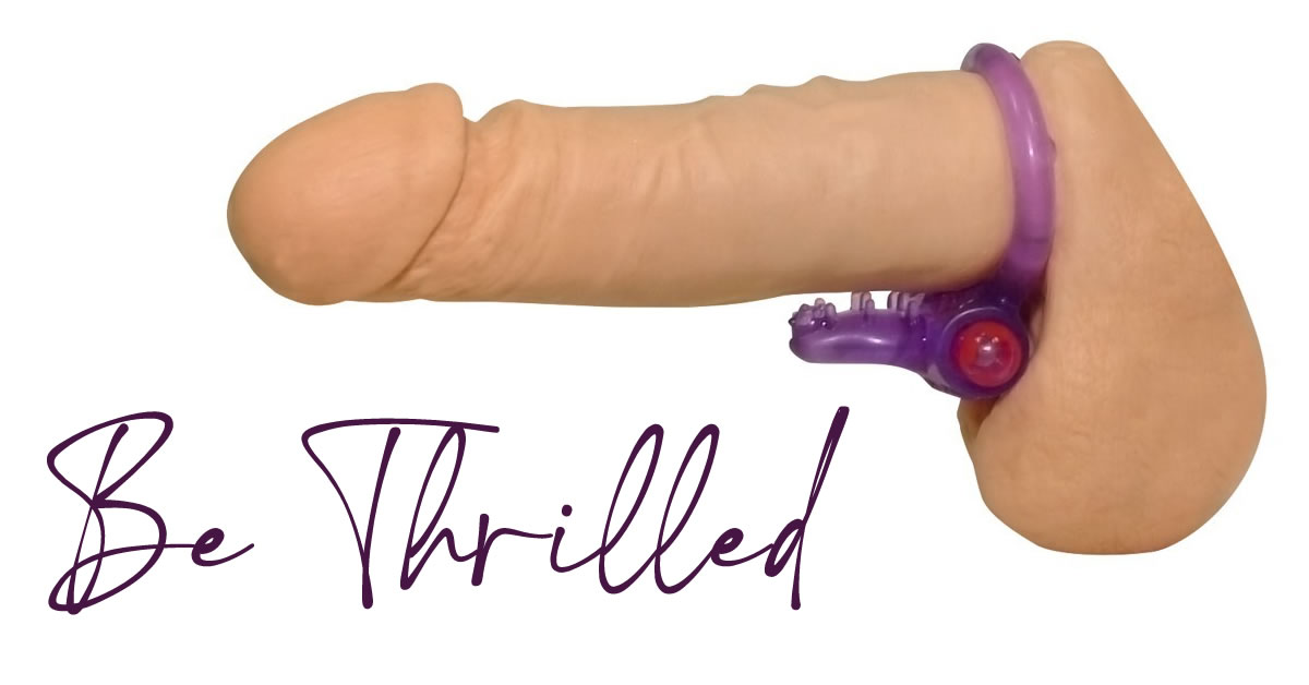 Be Thrilled Penisring med Vibrator
