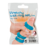 Stretchy Penisring Sæt med 3 Ringe