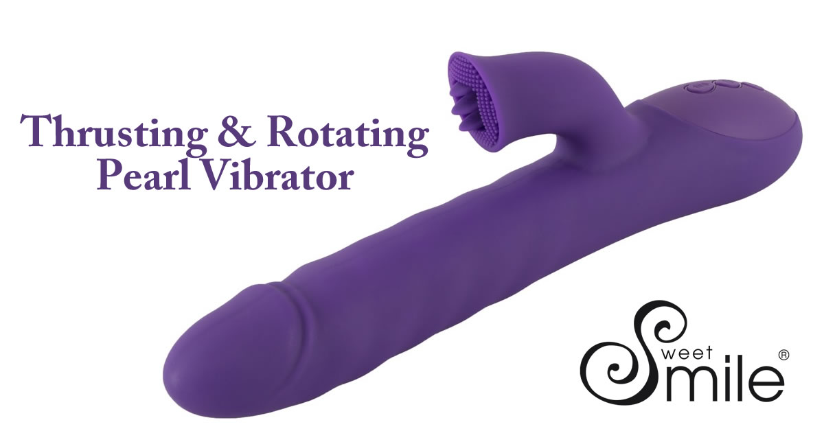 Sweet Smile Perle Vibrator med Stød og Rotation