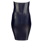 Plus Size Wetlook Kjole med Fri Bryst