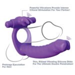 Fantasy C-Ringz Double Penetrator Vibrator Penisring og Anal Dildo