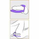 Fantasy C-Ringz Double Penetrator Vibrator Penisring og Anal Dildo