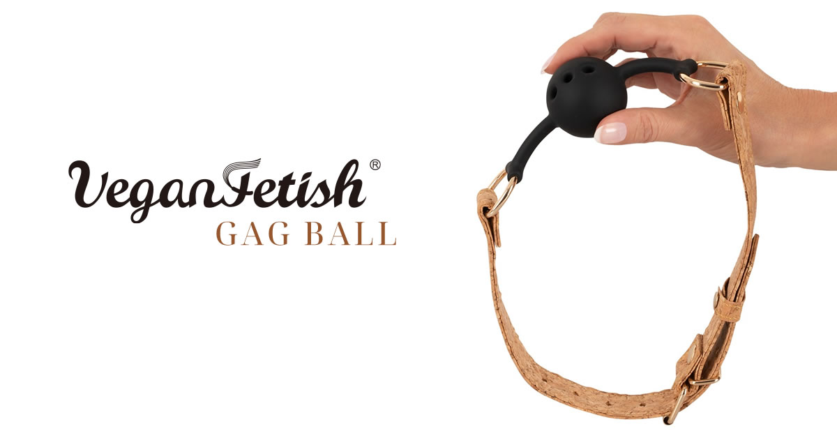 Vegan Fetish Gag Ball