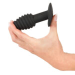 Black Velvets Anal Plug Twist med Vibrator