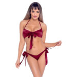 BH & Trusser i Bordeaux Satin