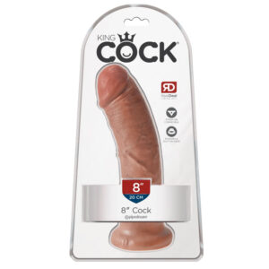 King Cock 8" Dildo med Sugekop