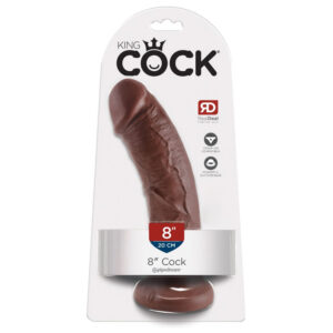 King Cock 8" Dildo med Sugekop