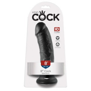 King Cock 8" Dildo med Sugekop