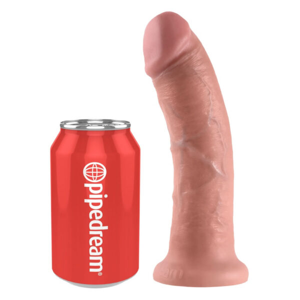 King Cock 8" Dildo med Sugekop