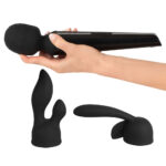 Wand Vibrator og Massagestav med 2 Ekstra Hoveder