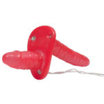 Bad Kitty Strap-On Duo Vibrator