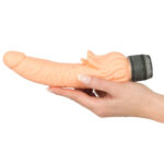 Diabolo Vibrator med Klitoris Stimulator