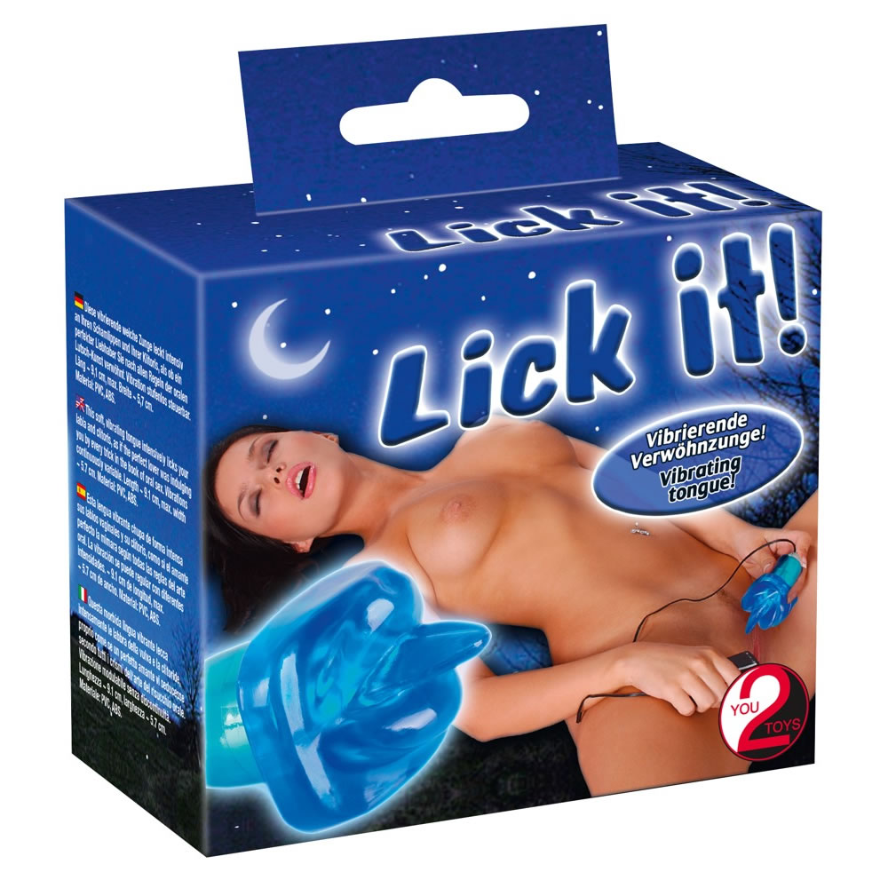Lick it Blue Masturbations Vibrator
