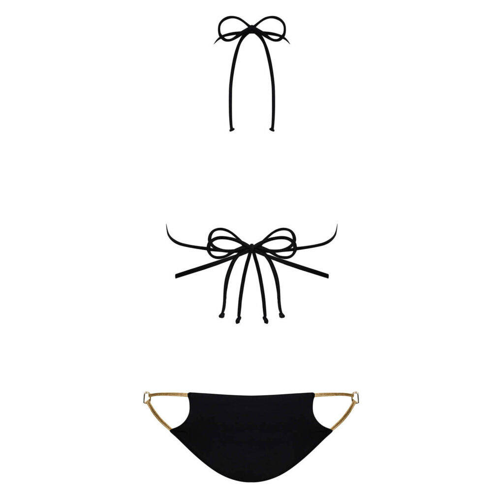 Obsessive Bikini Goldivia i guld og sort