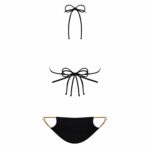Obsessive Bikini Goldivia i guld og sort