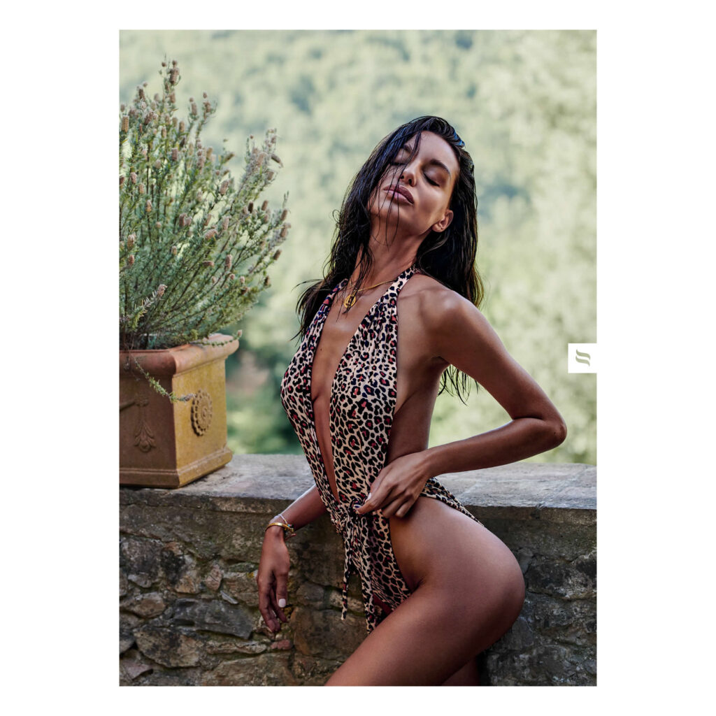 Obsessive Cancunella Badedragt med Leopard Mønster