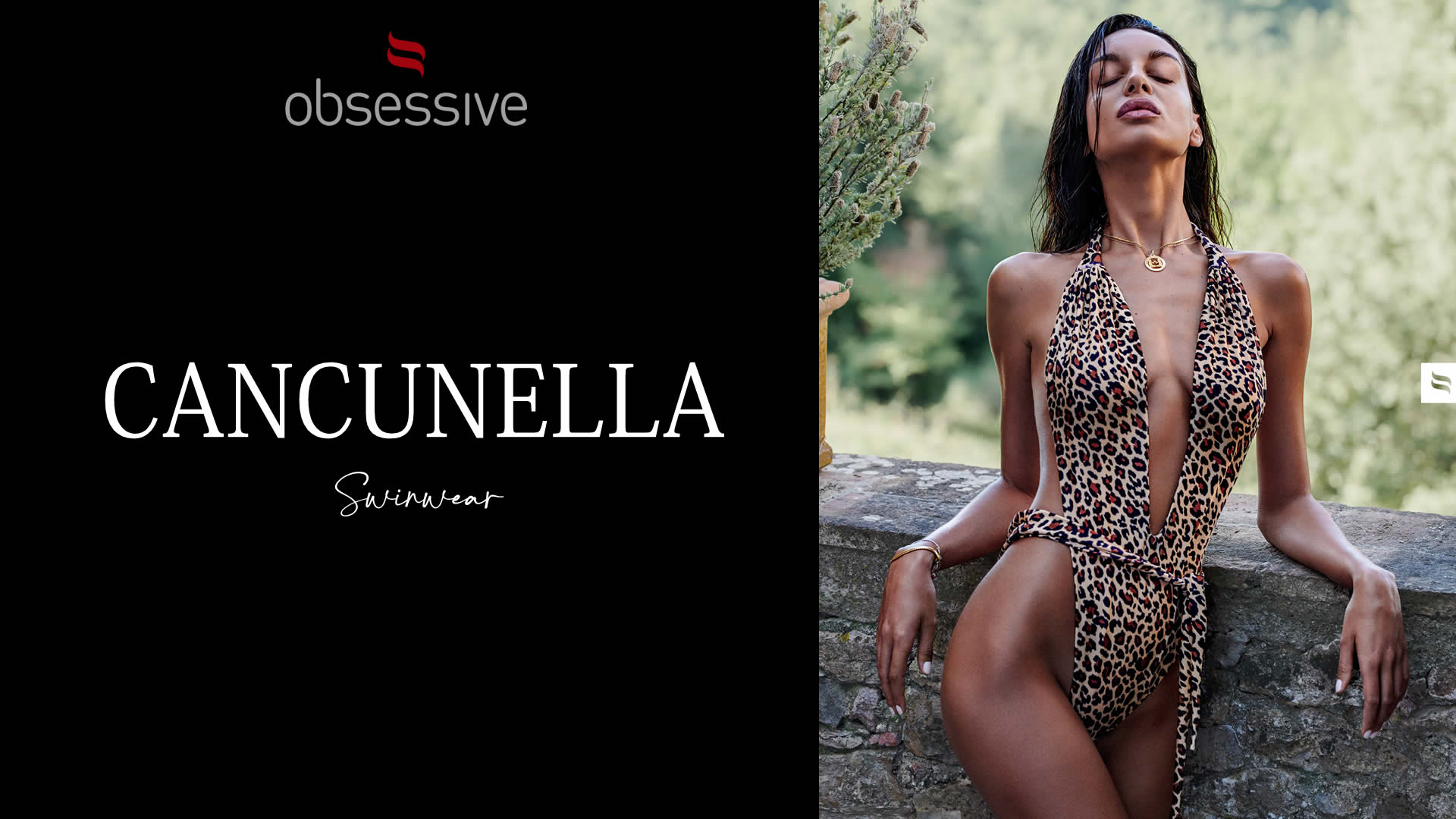 Obsessive Cancunella Badedragt med Leopard Mønster