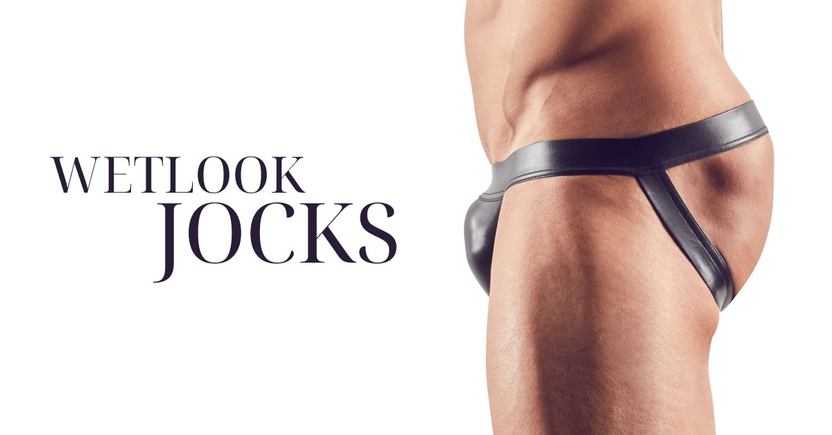 Wetlook Herre Jocks i Sort