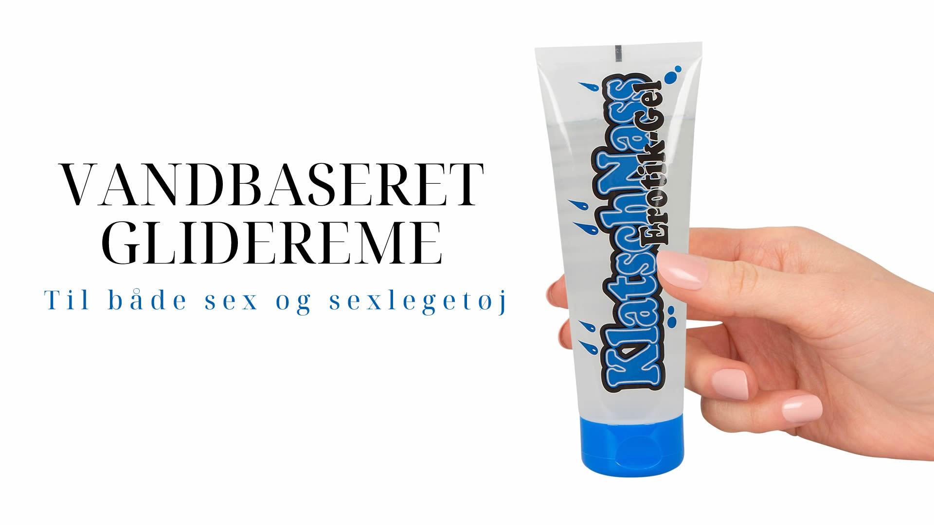 Klatschnass Vandbaseret Glidecreme