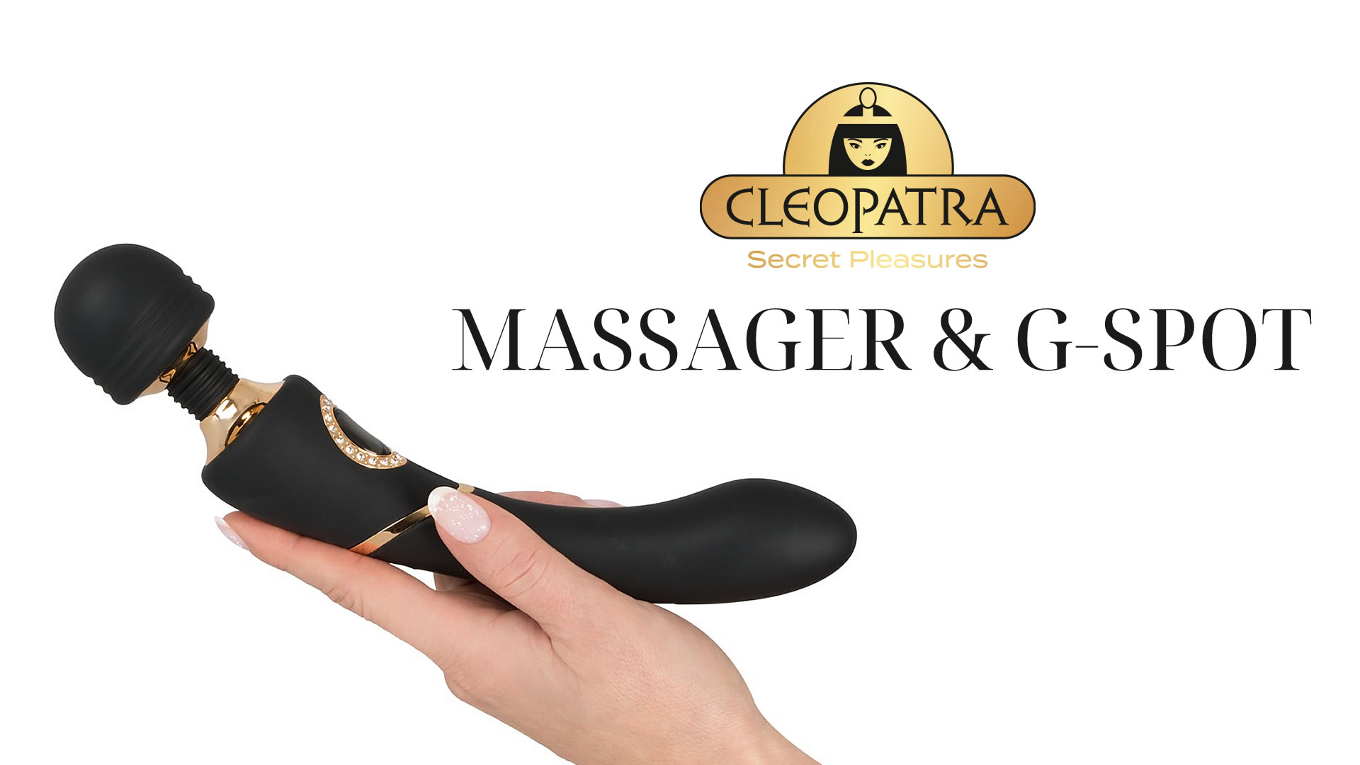 Cleopatra Wand Massagestav og Vibrator med Similisten