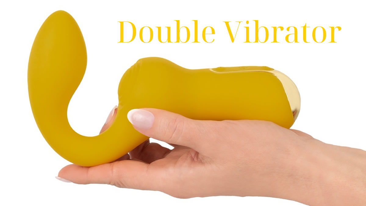 Dobbelt Vibrator til G-punkt og Klitoris