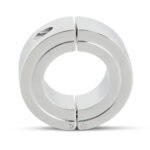 Lockable Ball Stretcher Metal Testikel og Penisring