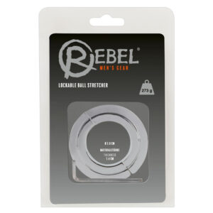 Lockable Ball Stretcher Metal Testikel og Penisring