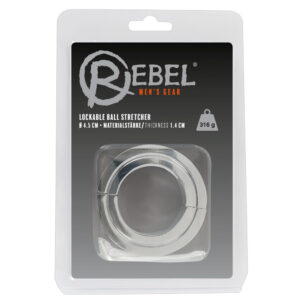 Lockable Ball Stretcher Metal Testikel og Penisring