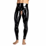 Latex Leggings til Mænd