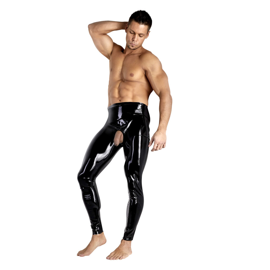 Latex Leggings til Mænd